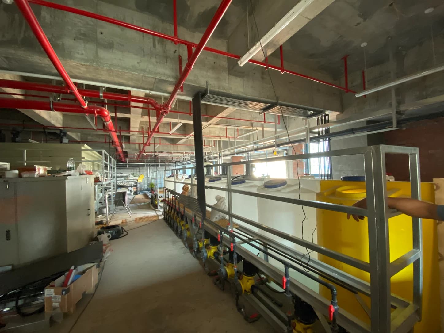 High-purity water system for laboratory and research facilities