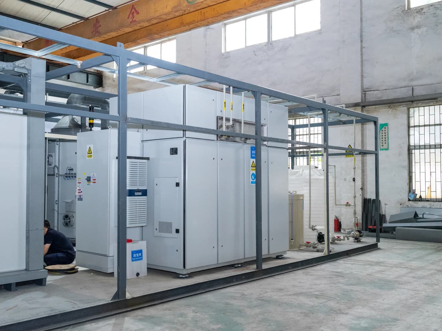 Modular industrial water treatment equipment for electronics manufacturing