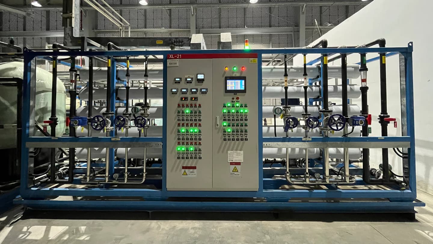 Industrial wastewater treatment skid for a Vietnam lithium battery manufacturing project