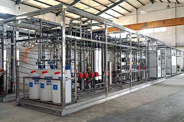 BHP RO and EDI water purification system